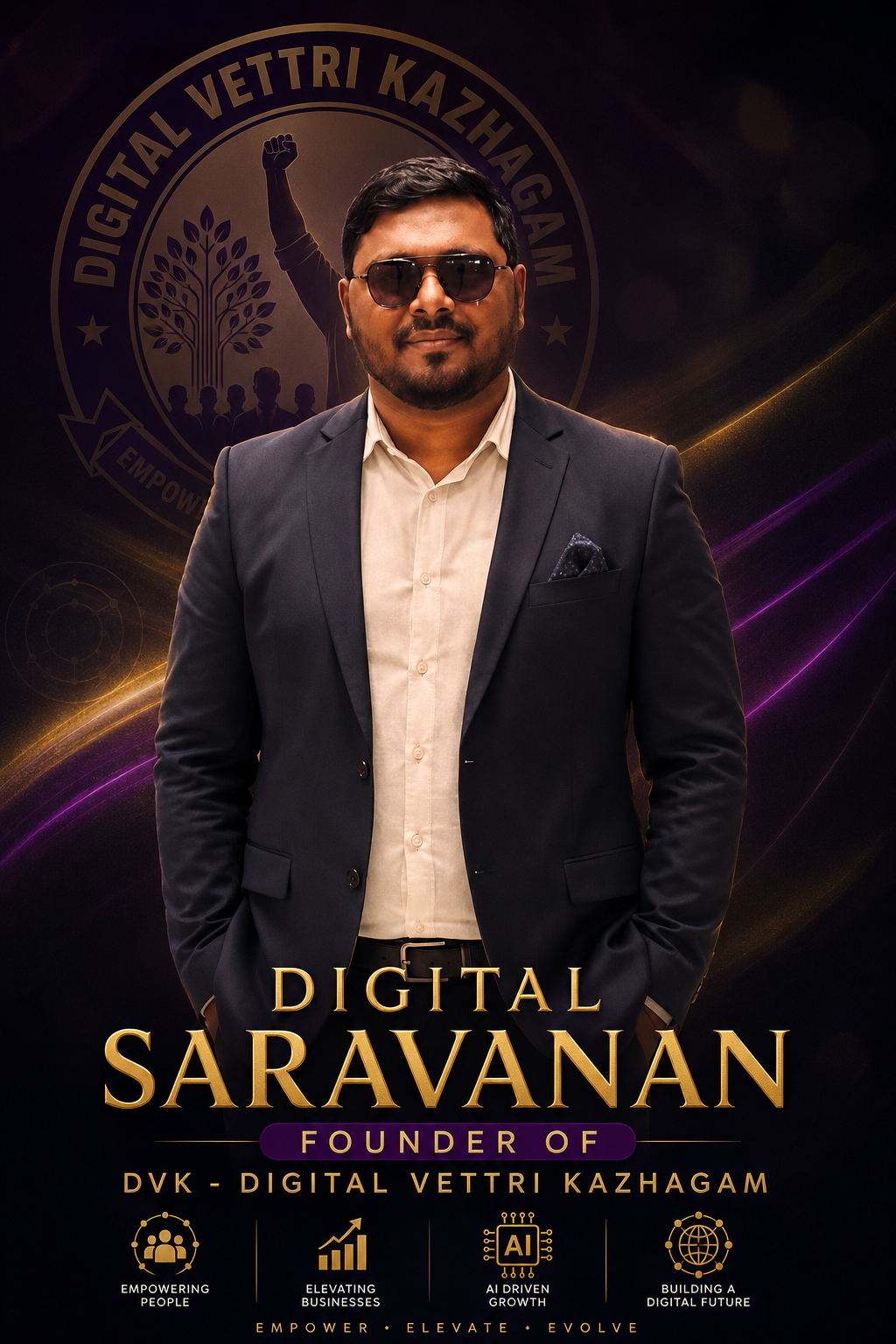 Digital Saravanan — Founder of DVK